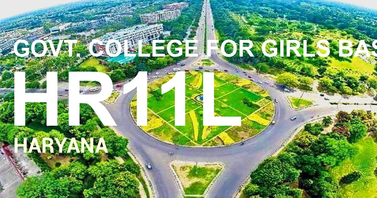 HR11L || GOVT. COLLEGE FOR GIRLS BASTLI KARNAL